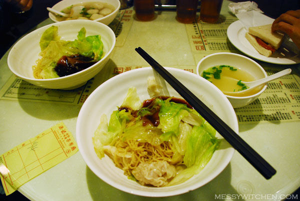 Wan Tan Noodle and Fish Ball Noodle @ Yuen Kee Noodle Restaurant, Tsim Sha Tsui, Hong Kong